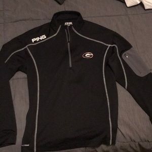 UGA dry fit pullover